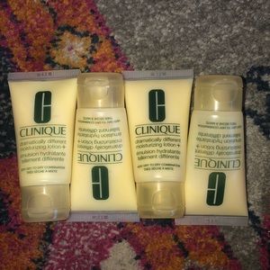 4x Clinique dramatically different moisturizer